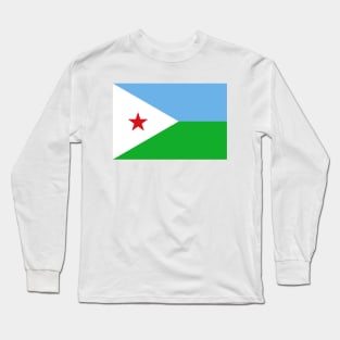 Flag of Djibouti Long Sleeve T-Shirt